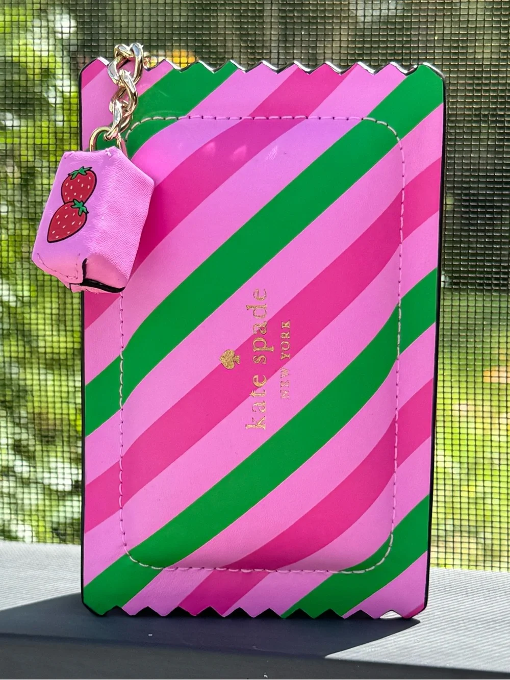 Kate Spade Bubble Gum 3D Small Card Holder